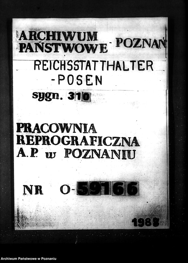 Obraz 1 z jednostki "Übersicht über die Haushaltseinnahmen und Ausgaben sämtlicher in der Behörde des Reichsstatthalters vertretenen staatlichen Verwaltungszweige"