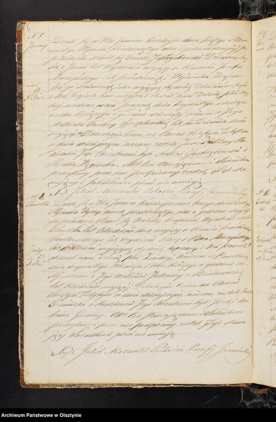 image.from.unit.number "Duplikat Parafii Janowieckiej Składający się z 3-ch Oddziałow to jest z Akt Urodzeń, Zejść i Zaślubień z Roku 1850"