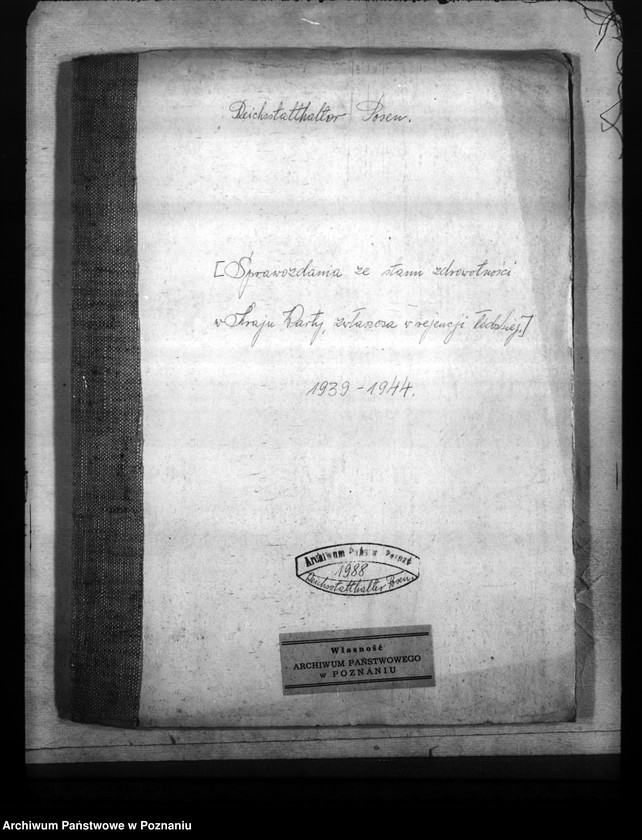 Obraz 4 z jednostki "Sprawozdania ze stanu zdrowotności w Kraju Warty, zwłaszcza w rejencji łódzkiej"