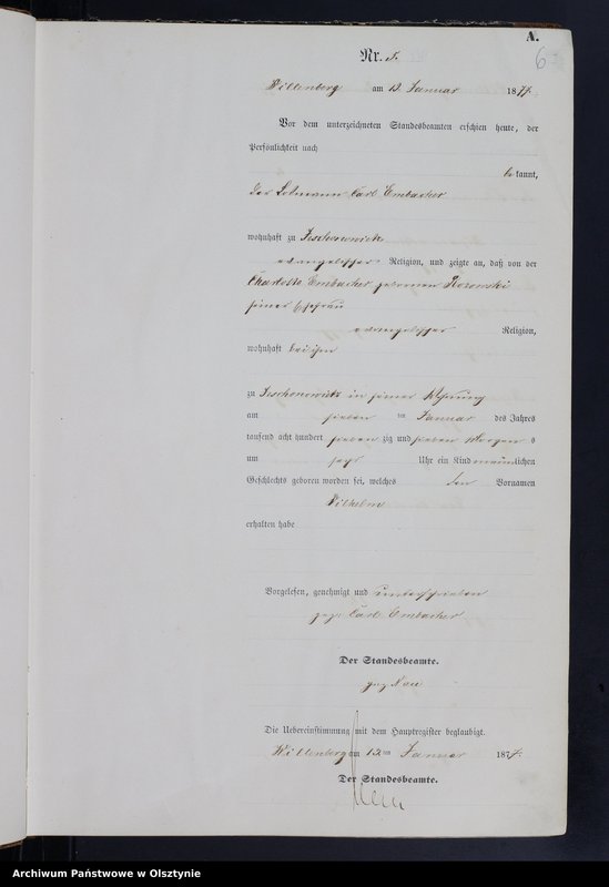 image.from.unit.number "Geburts-Haupt-Register Nr 1 - 223"