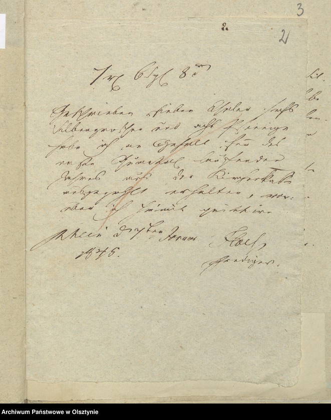 image.from.unit.number "Beläge zur Jahres Rechnung der Kirche zu Rhein für das Jahr 1845"