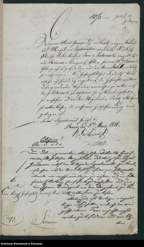 Obraz 6 z jednostki "A. betr. den polnischen Emigranten Leon Zakrzewski"