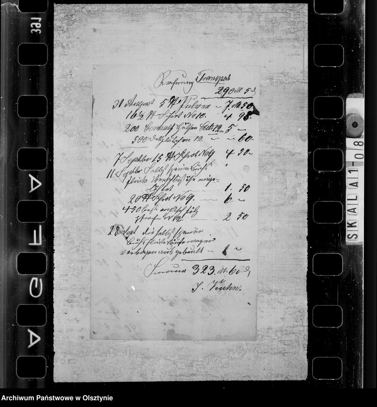image.from.unit.number "/Beläge zu einigen zum Konkurs eingeklagten Personalschulden des Carl M. Gfen v. Lehndorff/"