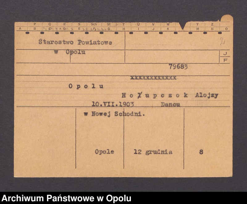 Obraz 4 z jednostki "[Dropalla Agnes, ur. 18.1.1917, zam. Sandowitz]"