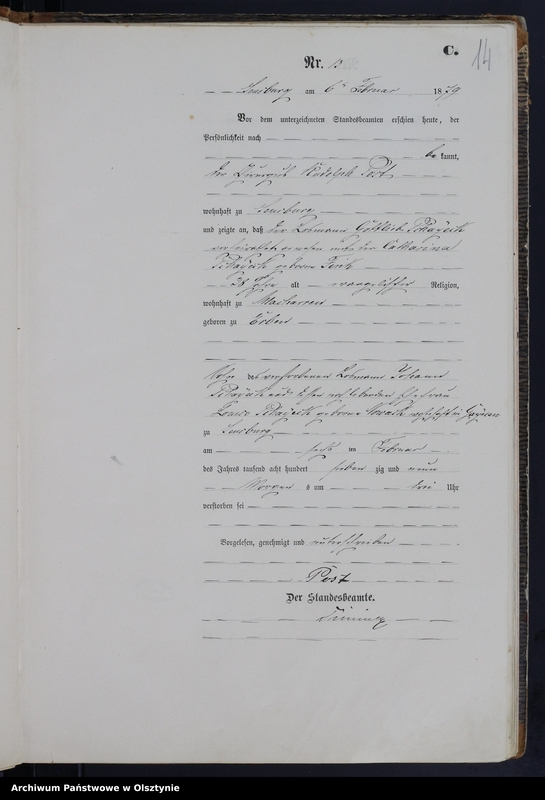 image.from.unit.number "Sterbe-Haupt-Register Nr 1 - 104"