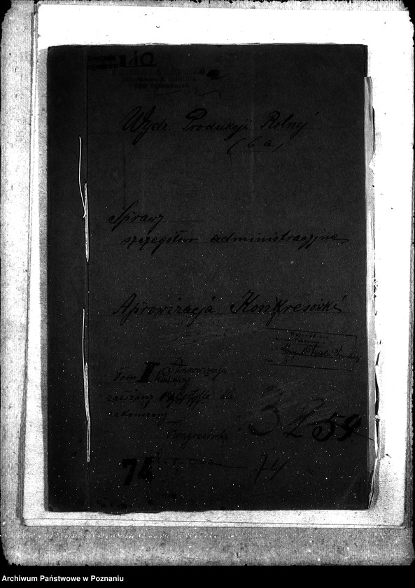 Obraz 4 z jednostki "Sprawy szczegółowo-administracyjne Aprowizacja Kongresówki"