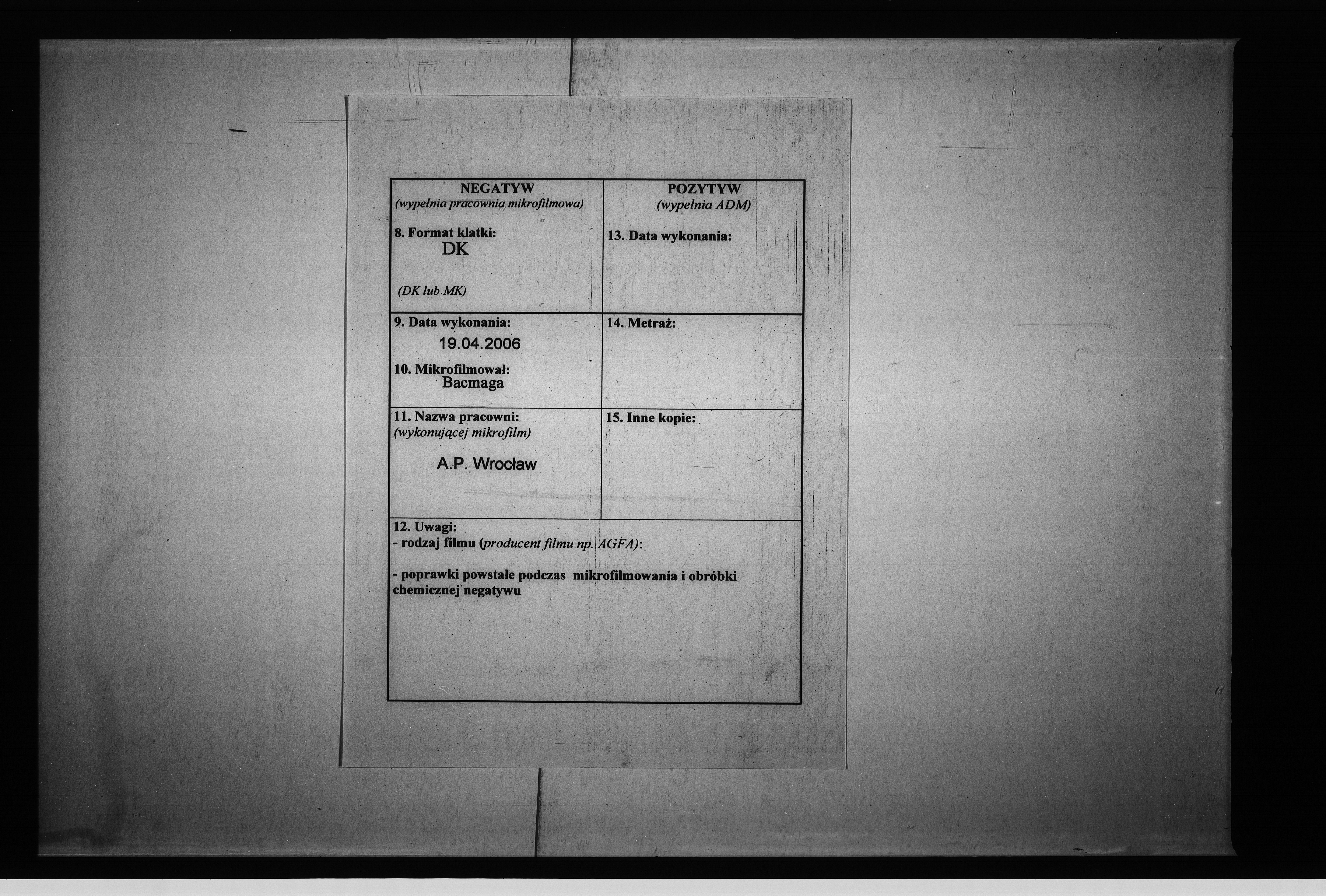 Obraz 3 z jednostki "Verzeichniss II über diejenigen Acten welche zur dauernden Aufbewahrung hiers[elbst] bestimmt worden sind Kammer V"