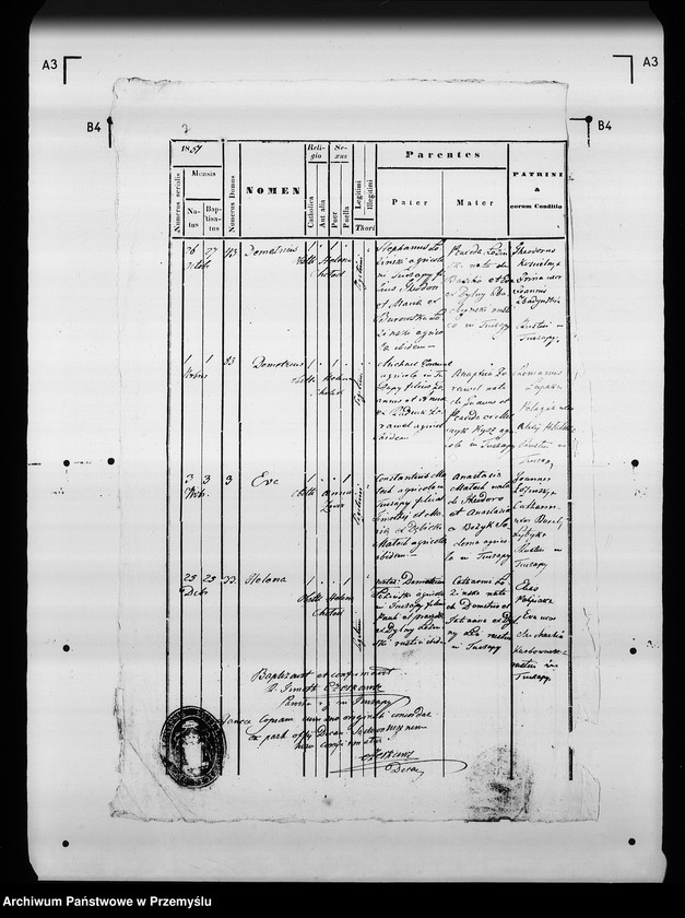 image.from.unit.number "[Kopie ksiąg metrykalnych parafii Tuczapy z filią Zbadyn (dekanat Jaworów)]"