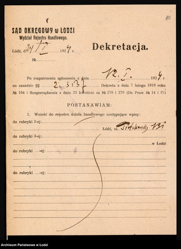 Obraz 12 z jednostki "Lux I. Bankier"