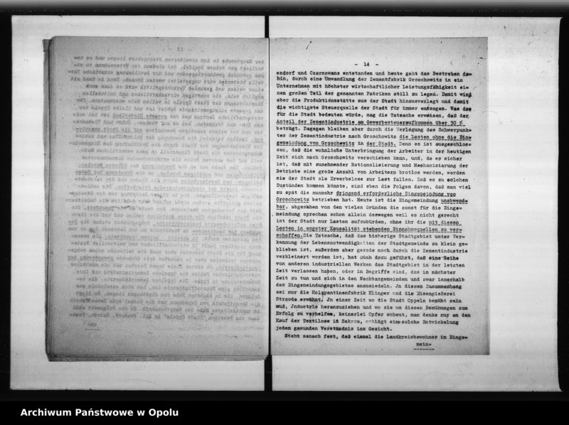 Obraz 18 z jednostki "[Włączenie do miasta Opola wsi podmiejskich: Nowa Wieś Królewska, Kolonia Gosławicka, Wróblin, Czarnowąsy, Krzanowice, Półwieś, Szczepanowice, Wójtowa Wieś, Groszowice i Winów - korespondencja]"