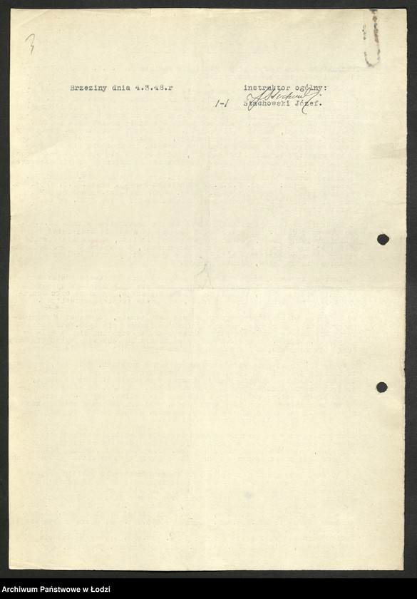 Obraz 4 z jednostki "Sprawozdania miesięczne instruktorów propagandy komitetów powiatowych i komitetów miejskich [z załącznikami za 1948 rok]"