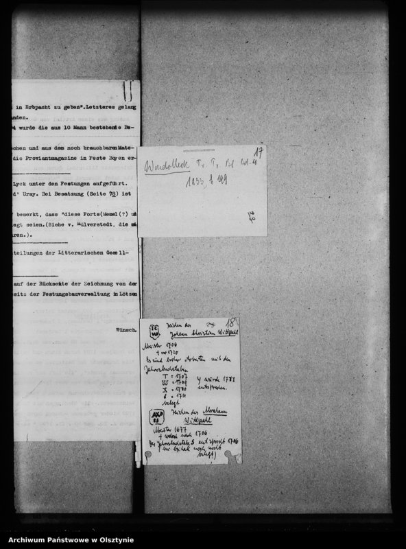 image.from.unit.number "Johannisburg, Schloss, Fort Lyck"