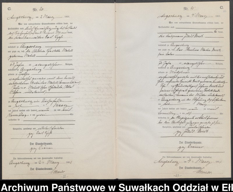 image.from.unit.number "Sterbe-Neben-Register des Preussischen Standes-Amtes Angerburg Kreis Angerburg"
