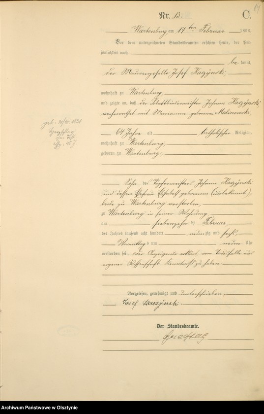 image.from.unit.number "Sterbe-Haupt-Register Nr 1 - 162"