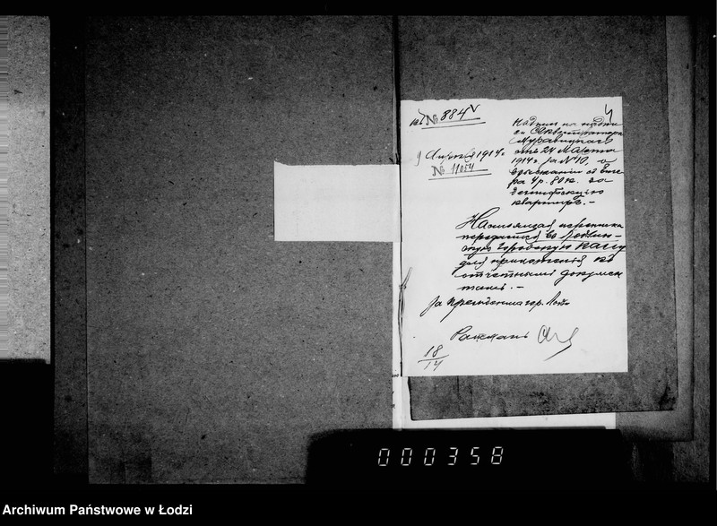 Obraz 9 z jednostki "O raschodach za analizy i dezinfekcji a ravno o dochodach ne predvidennych"