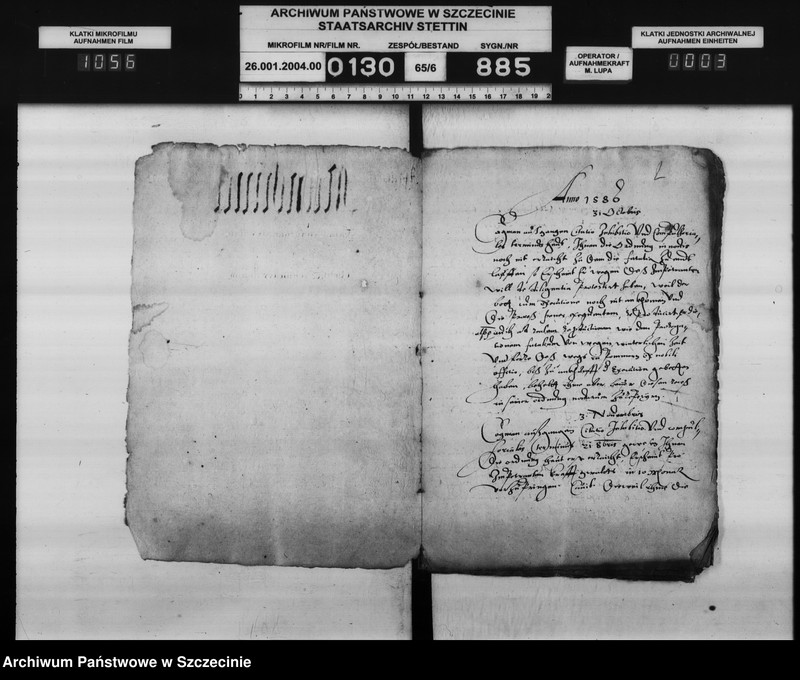 Obraz 4 z jednostki "Hans v. Mautenffel zu Broitz / seinen Schwager Moritz von Kleist zu Dubberow: Aussteuerzahlung."
