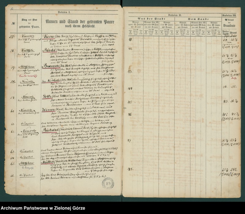 image.from.unit.number "Trauungs - Register 1868 - 90"