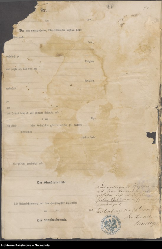 image.from.unit.number "Geburts-Register (Haupt Register)"