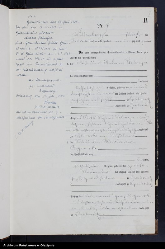 image.from.unit.number "Heiraths-Neben-Register Nr 1 - 68"