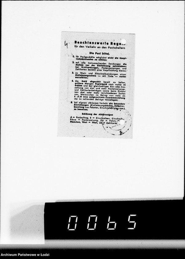 Obraz 8 z jednostki "M. Rechnungen [za dostawy towarów spoza Getta]"