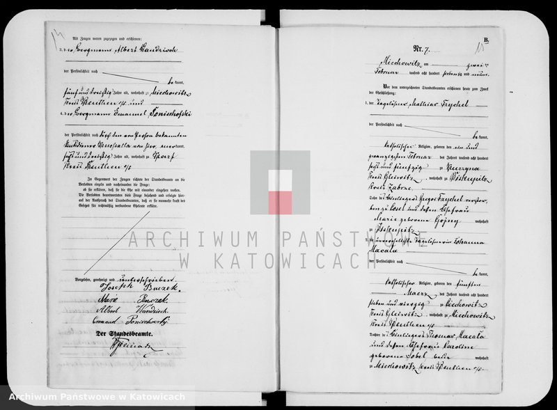 image.from.unit.number "Księga małżeństw za rok 1879 [nr 1 - 71]"