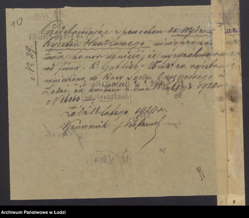 Obraz 12 z jednostki "Kalma Gotlieb – sprzedaż kartofli"