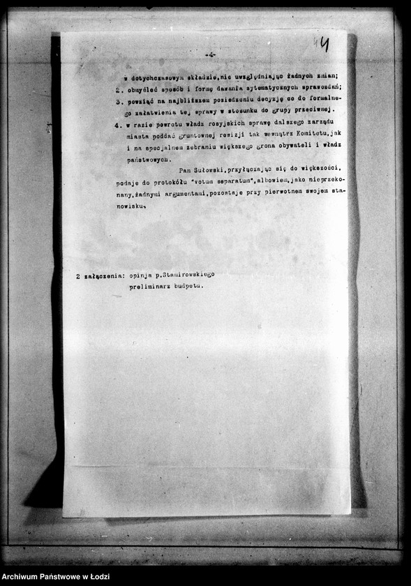 Obraz 7 z jednostki "[Opinie w sprawie memoriału S. Sterlinga i korespondencja w tej sprawie]"