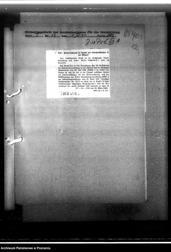 Obraz 17 z jednostki "Laderwirtschaft - Regelung der Lederpreise"