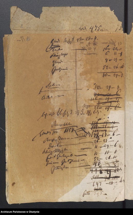 image.from.unit.number "Manual der Kirchen Kasse zu Milken"