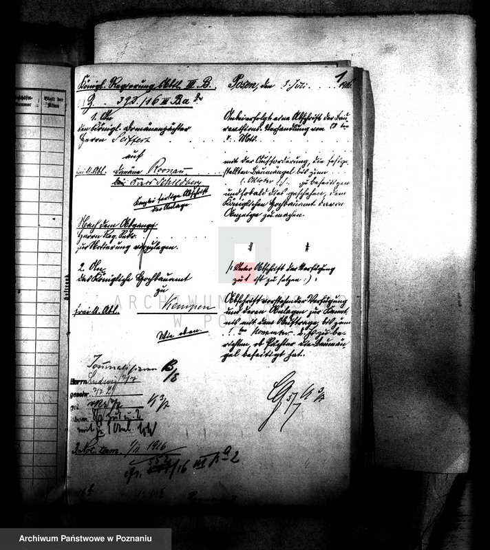 Obraz 5 z jednostki "Kontrakt dzierżawny majątku państwowego Szamotuły-Zamek"