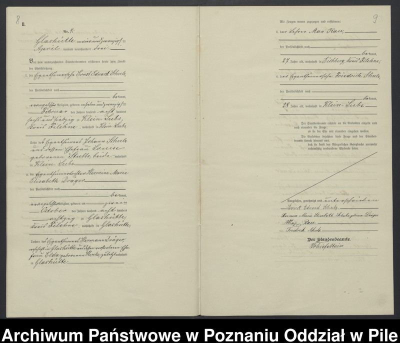 Obraz 7 z jednostki "Księga małżeństw"