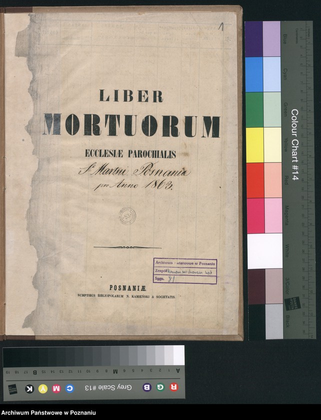 Obraz 3 z jednostki "Księga zgonów"