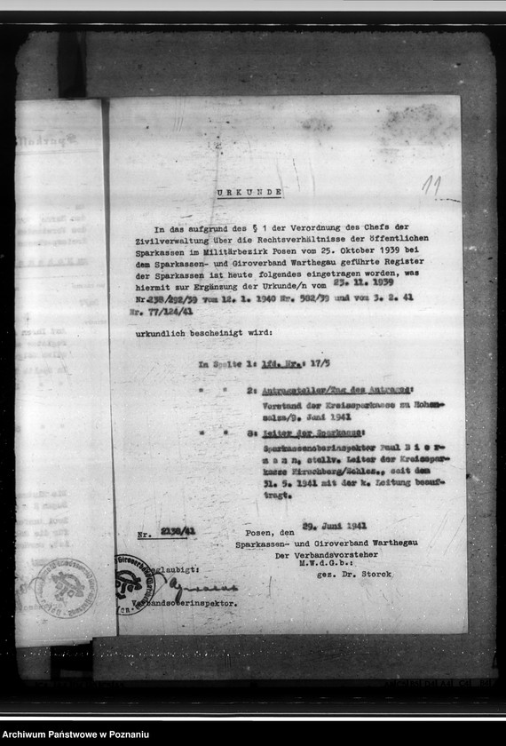 Obraz 15 z jednostki "Sparkassen - korespondencja"