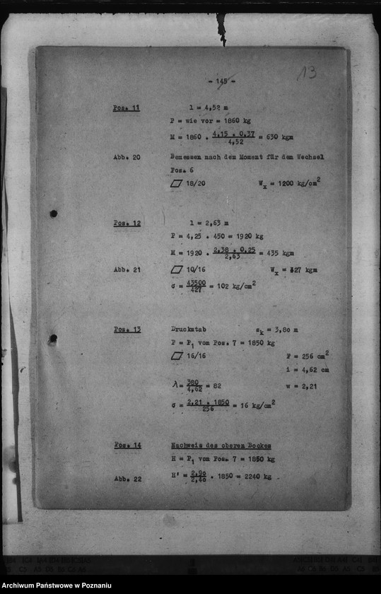 Obraz 17 z jednostki "Opis statyczny zamku w Poznaniu - II"