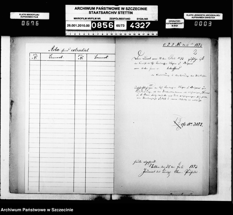 image.from.unit.number "Kontrolle über die Anstellung der Geistlichen in Folge des Gesetzes vom 11. Mai 1873 im Kreise Belgard"