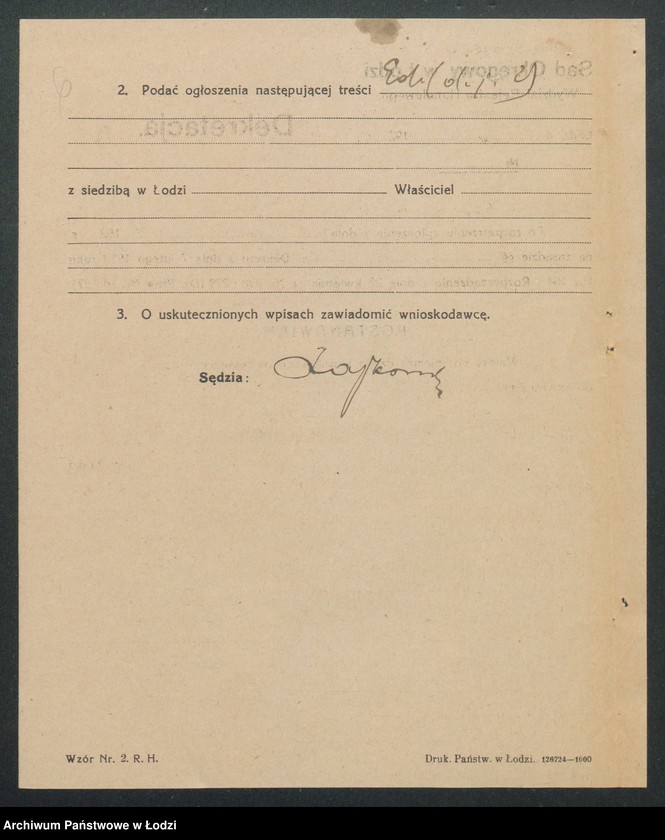 Obraz 8 z jednostki "Edmund Żukowski- Dom Agenturowo-Handlowy"