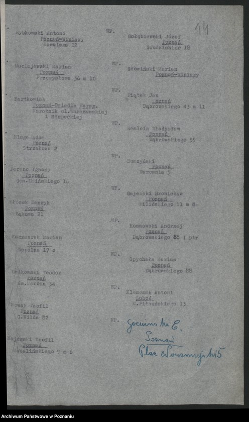 image.from.unit.number "Poznań - akta koła Pogotowiaków."