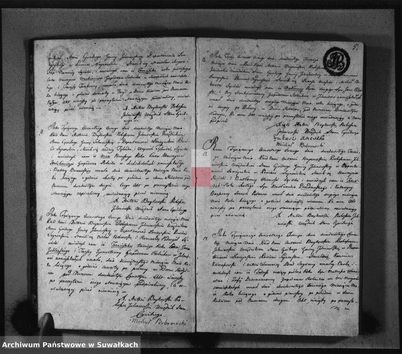 image.from.unit.number "Akta Zeyścia Gminy Jeleniewskiey Roku 1808"