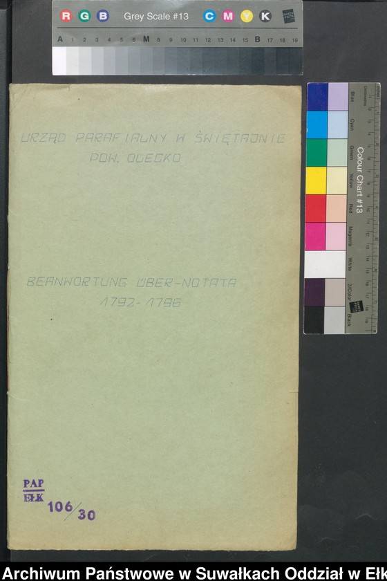 image.from.unit.number "Beantwortung über - Notata"