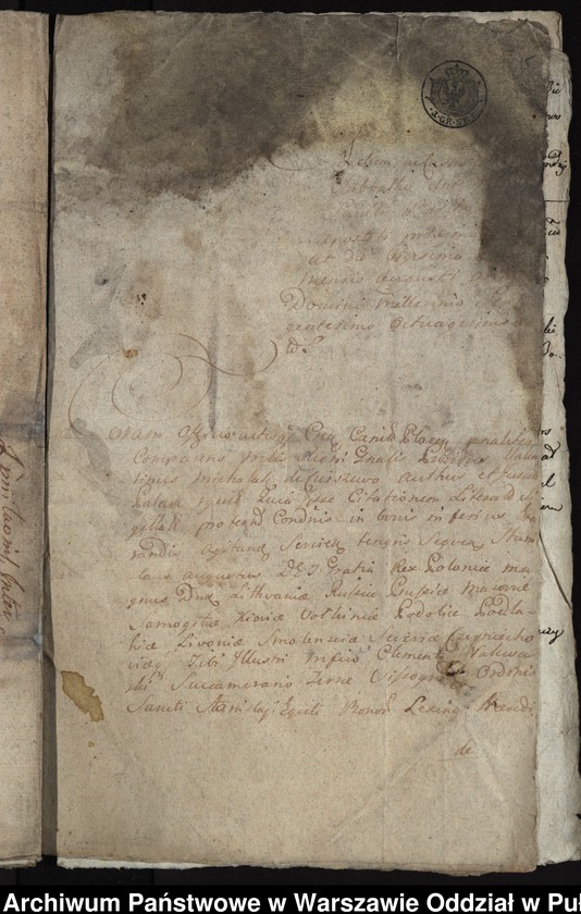 image.from.unit.number "Ekstrakty z ks. gr.i ziem. wyszogrodzkich, gr. płockich, kwit, kopie pozwów i dekretów, sumariusz dokumentów przedstawianych jako materiał dowodowy, dotyczące procesu z lat 1779-1784 między konwentem a łowczym bydgoskim Maciejem Tyszką o sporny grunt zwany Sierakowszczyzna i ustalenie granic między dobrami klasztoru Łętowo i dobrami Tyszki Podleck"