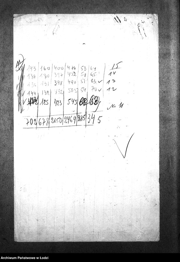 Obraz 5 z jednostki "[Statystyka ludności żydowskiej według wieku i płci]"