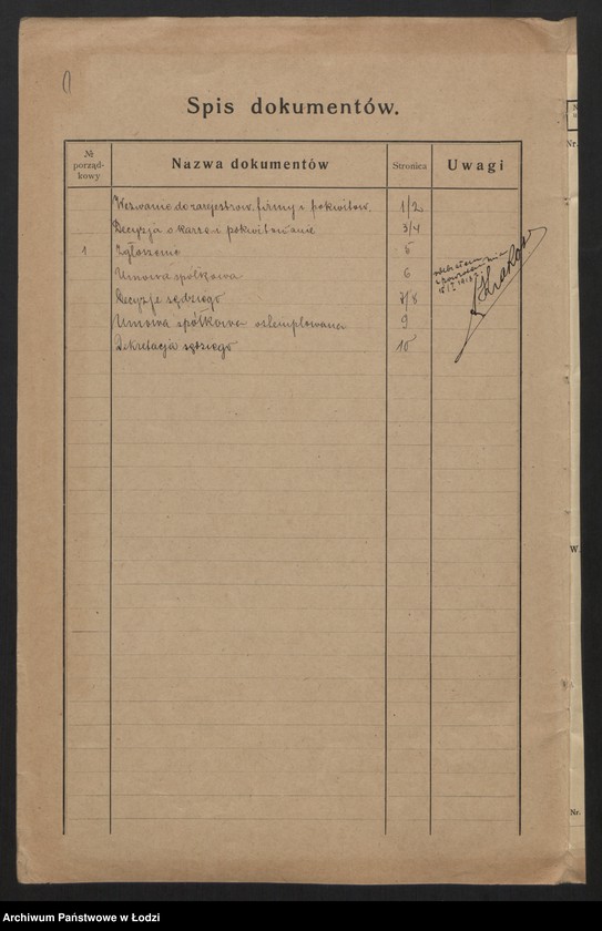Obraz 3 z jednostki "Gerszon Weinberg i Majer Lipszyc- handel towarów manufakturowych"