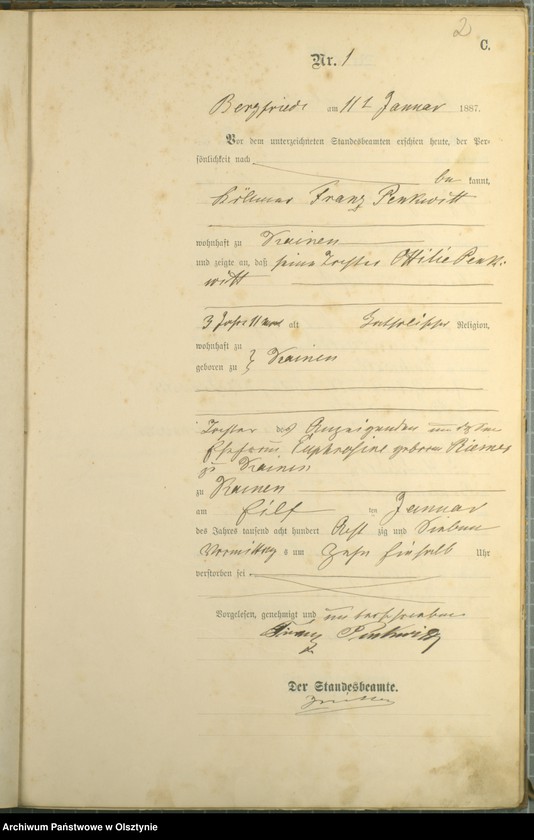 image.from.unit.number "Sterbe-Haupt-Register Nr 1 - 65"