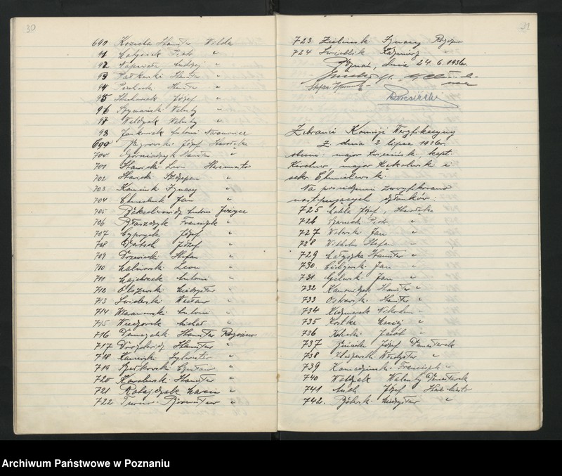 image.from.unit.number "Protokolarz Komisji Weryfikacyjnej Towarzystwa Powstańców Wielkopolskich."