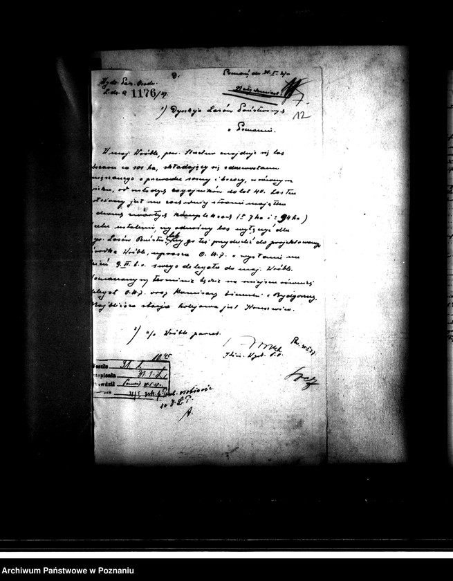 Obraz 16 z jednostki "Majątek Wróbel powiatu mogileńskiego parcelacja"