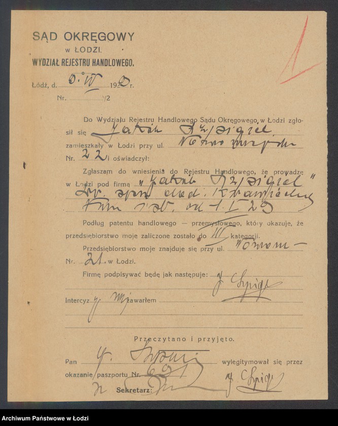 Obraz 3 z jednostki "Jakób Szpigiel- sprzedaż dodaktów krawieckich"