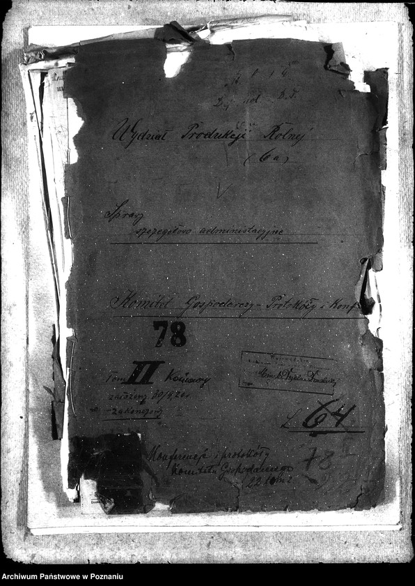 Obraz 4 z jednostki "Sprawy szczegółowo-administracyjne Komitet Gospodarczy protokoły i konferencje"