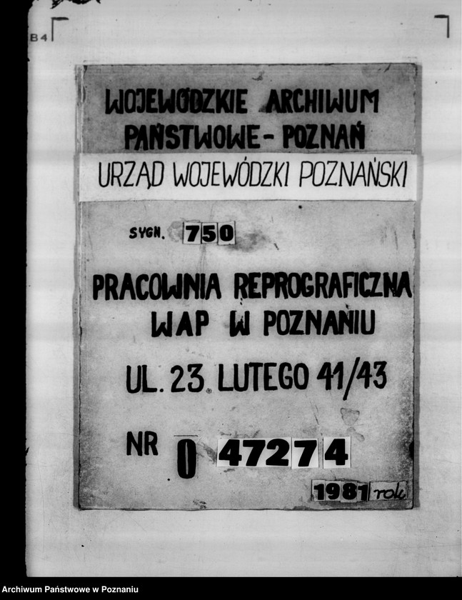 Obraz 1 z jednostki "/Ogólnopolski Związek Kręglarzy Rz.P./ Poznań"
