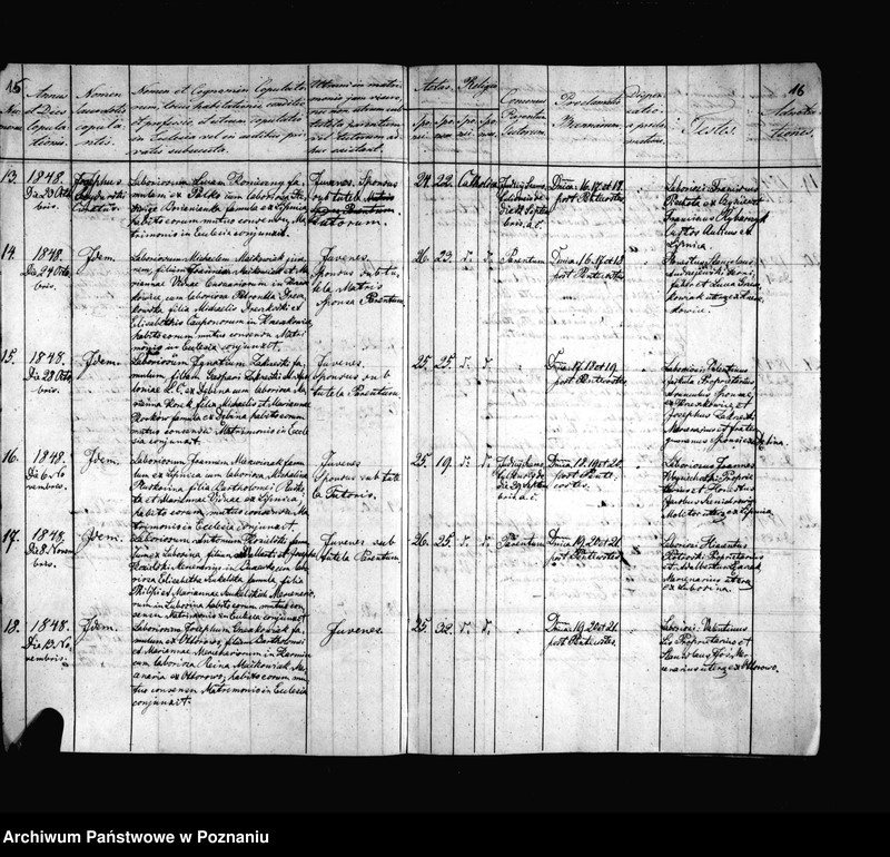 Obraz 12 z jednostki "Duplicat baptisatorum, copulatorum, mortuorum"