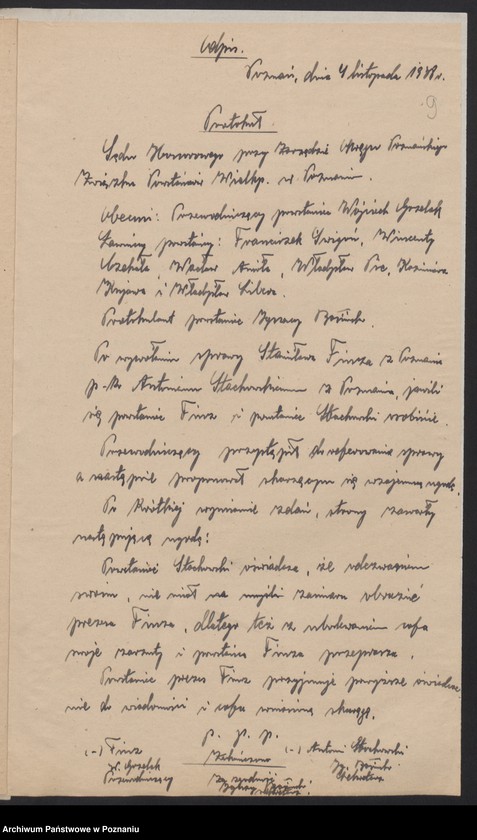 image.from.unit.number "Akta Sądu Honorowego Związku Powstańców Wielkopolskich."